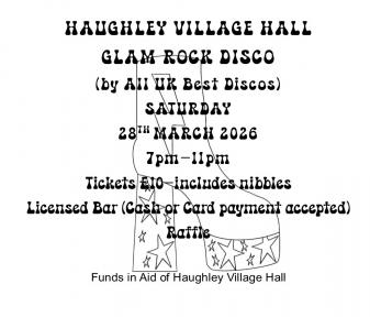 HVH GLAM ROCK DISCO TICKET